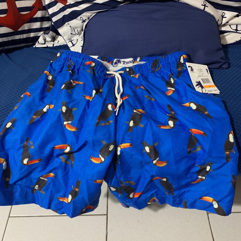 PacSun Trunks Surf and Swim Co. Toucans size S